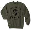 Army Green Crewneck